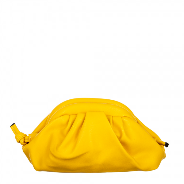 Γυναικεία τσάντα Banila κίτρινη, 3 - Kalapod.gr